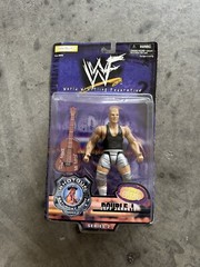 NEW 1998 Jakks WWF Double J JEFF JARRETT wrestling action figure signed WWE