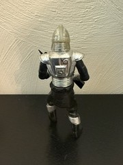 1978 Battlestar Galactica Centurian Cylon Silver Action Figure With Weapon