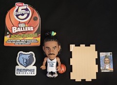 🏀NBA Ballers Zuru Mini Brand Series 1- #12 Ja Morant Memphis Grizzlies