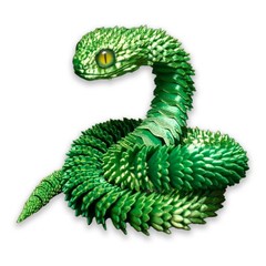 60cm 3d Printed Snake Movable Joint Simulation Figures Newyear Decoration Big