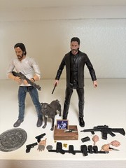 Diamond Select John Wick Deluxe 7-Inch Action Figures Lot with Accessories