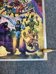 Masters Of The Universe MOTU Poster Original William George 32×23 1984 Filmation