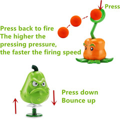 4 PCS Plant vs Zombies Toys Action Figures Zombies PVZ Toys Sets Gifts for Kids
