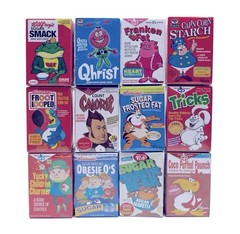 Ron English CEREAL KILLERS 3″ MINI FIGURES Full Sealed Case SET OF 12 Mindstyle