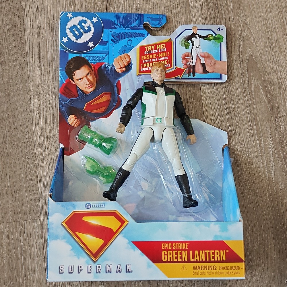 Spin Master DC Epic Strike Green Lantern Action Figure Boxed Fully Jointed