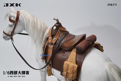 JXK175 1/6 Wild West Red Dead Horse & Harness F 12″ Figure Accessory Decoration