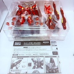 METAL ROBOT SPIRITS Wing Gundam Zero CHOGOKIN 50th Red Plated Bandai NIB