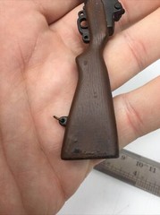 1/6 21ST CENTURY WW2 US ARMY M1 GARAND PLASTIC RIFLE ULTIMATE SOLDER HASBRO