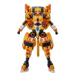 Metal Cardbot W Tachy Transforming Robot Car Toy Korean Action Figure