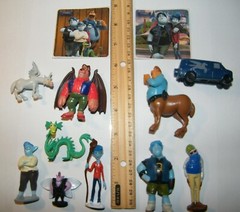Disney Onward Movie Figure Set of 14 Toy Kit with 10 Figures, 4 Fun Stickers