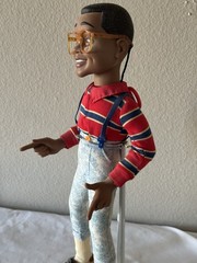 Vintage STEVE URKEL FAMILY MATTERS 19” Talking Doll – TGIF TV – 1991 Hasbro