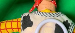 Disney Pixar Toy Story Woody Talking Pull String Doll Figure 15″ Thinkway Toys