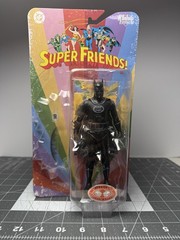 McFarlane Super Friends DC Batman Phantom Zone / Crystal Superman Red Platinums