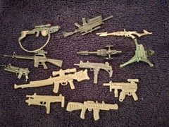 G.I. Joe Weapon Lot Vintage Hasbro Cobra 3.75 4″ Figures Guns Accessories.
