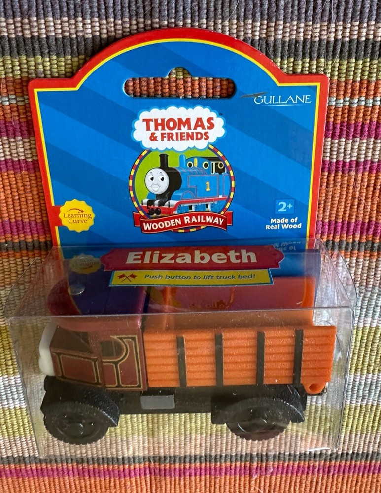 2001 Learning Curve Wooden Thomas Train Elizabeth the Lorry! New!