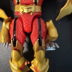 Power Rangers Mystic Force Red Ranger To Fury Dragon Loose Figure Bandai 2006