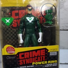 DC Direct Crime Syndicate Power Ring 2002 6″ Adjustable Action Figure Vintage
