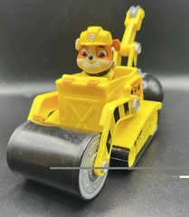 Paw Patrol – Rubble’s Steam Roller/Recking Ball Vehicle with Figure