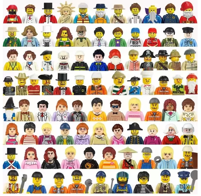 Action Figure Hero Anime Figure Fan Room Decor Random 50pcs