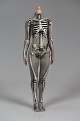1/6 Elastic Jumpsuit Tight Clothing Fit 12” Female Action Figure