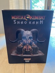 Storm Collectible Mortal Kombat Shao Kahn W/Throne MK 9 NEW Read Description