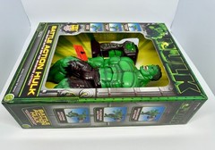 2003 Marvel Battle Action Hulk Toy Biz 12 Figure W/ Snap-On Battle Grip & Sound