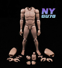 1/6 Scale 12″Male Man Neck Body Model Europe Skin Action Figure accessory