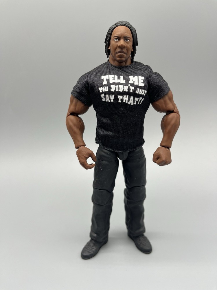 WWE Elite SmackDown 25th Anniversary Booker T Action Figure Custom