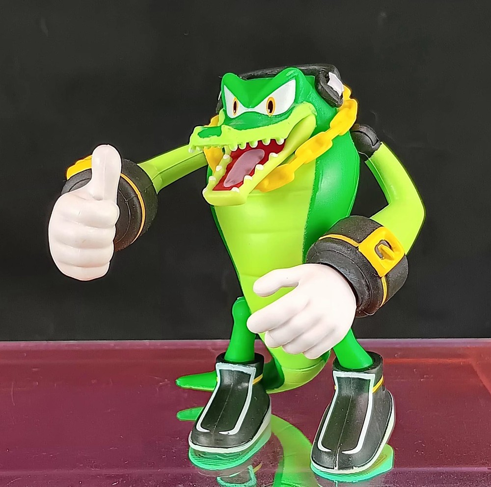Jakks VECTOR 2.5″ Scale Figure Sonic Loose
