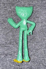 Poppy Playtime Green Scary Huggy Wuggy Bendy Action Figure No Box