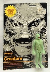 Vintage 1980 Remco Monster GLOW IN THE DARK Creature Universal Monsters Sealed