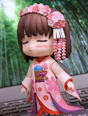 Gsc 1114 Megumi Kato Kimono Ver. Nendoroid Doll 10cm Action Figure New