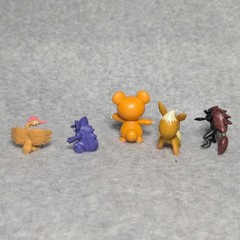 Pokemon Mini Figures Lot of 5 Eevee Teddiursa Nidoking Fearow Zoroark