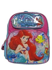 A17646 The Little Mermaid Small Backpack 12″ x 10″