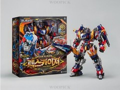 Miniforce Dinoid Warrior REX KAISER + 4 Headbot Set Transformer Robot Toy 2025