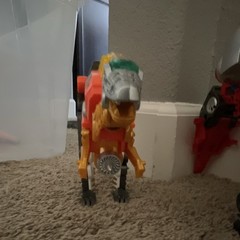 Dino Robots 5pc Dinosaur Transforming Action Figure Set, Plastic, Multicolor