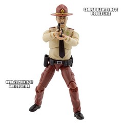 Ultimate 6.5 Inch State Trooper Action Figure With Deluxe Articulation