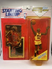 1993 Kenner Starting Lineup Horace Grant Action Figure + Exclusive Topps Cards