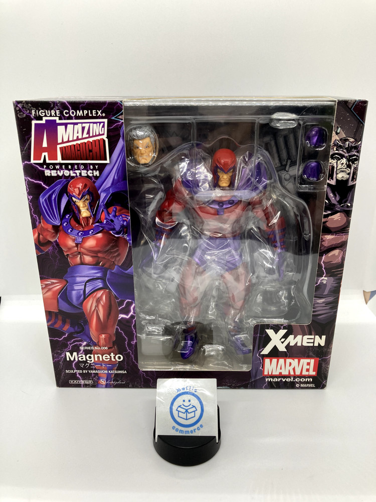Kaiyodo Figure Complex AMAZING YAMAGUCHI Magneto No.006 OFFICIAL JAPAN Revoltech