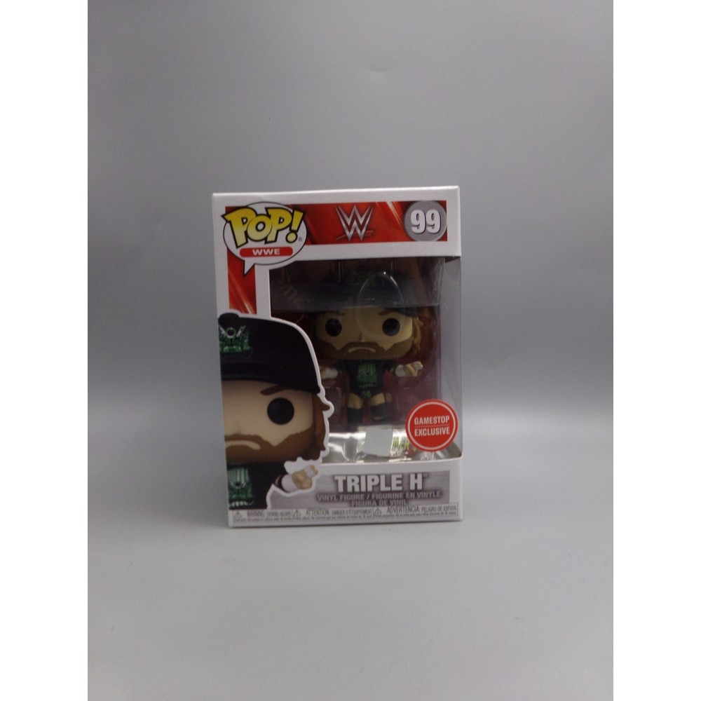 Funko Pop WWE Triple H 99 Vinyl Figure GameStop Exclusive New In Box