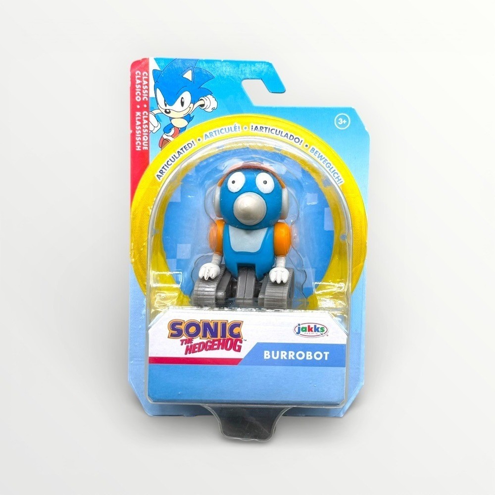 Sonic the Hedgehog Burrobot 2.5″ Figure Jakks Pacific Sealed New on Card
