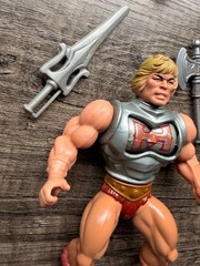 Rotoplast Battle Armor He-Man, Vintage MOTU Masters of the Universe
