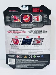 BAKUGAN Gundalian Invaders Combat Set: Silver BOOMIX & Darkus LINEHALT Target