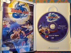 Beyblade Battle Toy Lot DVDs & Spinning Tops Tomy Hasbro Nelvana Bundle