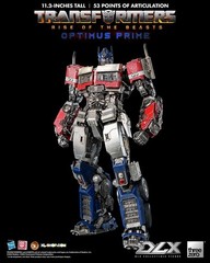 threezero Optimus Prime DLX Rise of the Beasts 11.2″ Figure Sword Axe