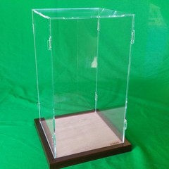 10 x 10 x 18 Display Case for Hot Toy Figures 1/6 Scale, Statue, Doll, LED Light