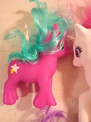 Lot Of Hasbro My Little Ponies Various Sizes