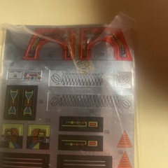 Sealed Transformers G1 MEGATRON STICKER SHEET & INSERT. EXTREMELY RARE