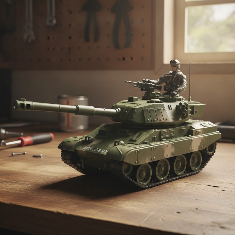 Safe 15-Piece Army Toy Set for Boys – Build Skills Through Military Adventures