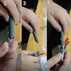 LED Arm Cannon Weapon Upgrade Kit For SS-109 Megatank Accessories -DIY 3D Print